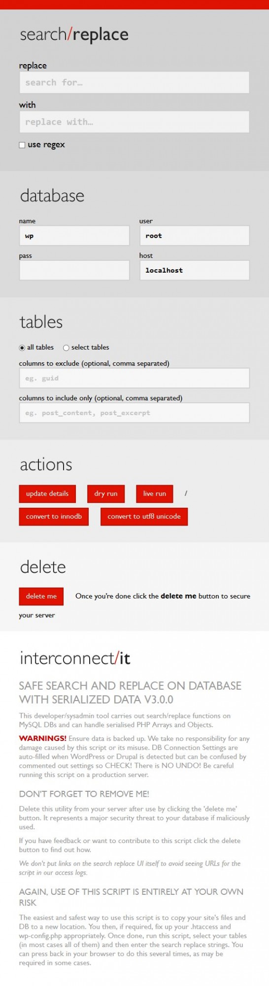 Search Replace Screenshot search-replace-mobile-screenshot